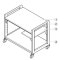 Heavy duty mobile table